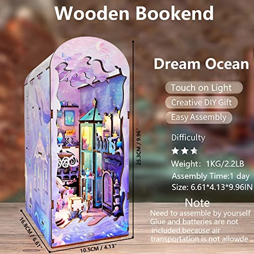 DIY Book Nook Kit - Dream Ocean 1/32
