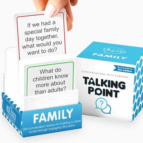 Family Conversation Cards - English 5 years and up
