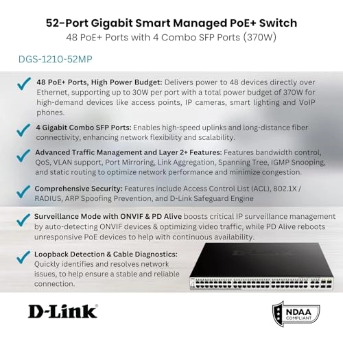 DGS-1210-52MP 52-ports