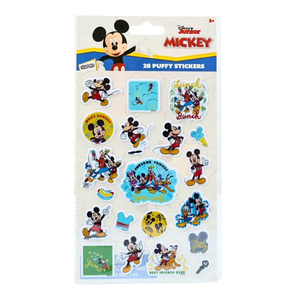 Mickey Sticker Book 3D Puffy 20 pcs