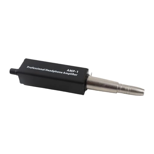 In-Ear Monitor Amplifier - XLR to 3.5MM Individual Volume Control Aluminum Alloy