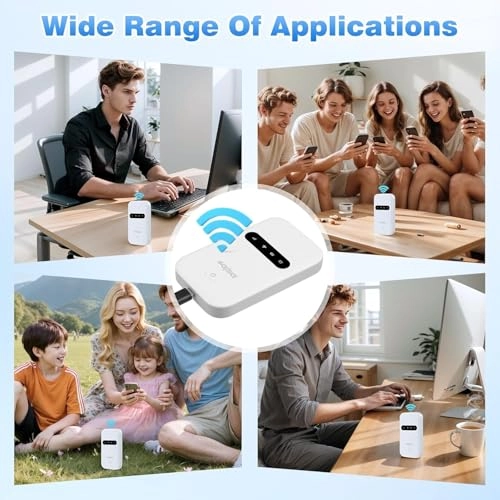 Portable WiFi 4G Travel Router - 4G LTE 802.11 b/g/n 300Mbps