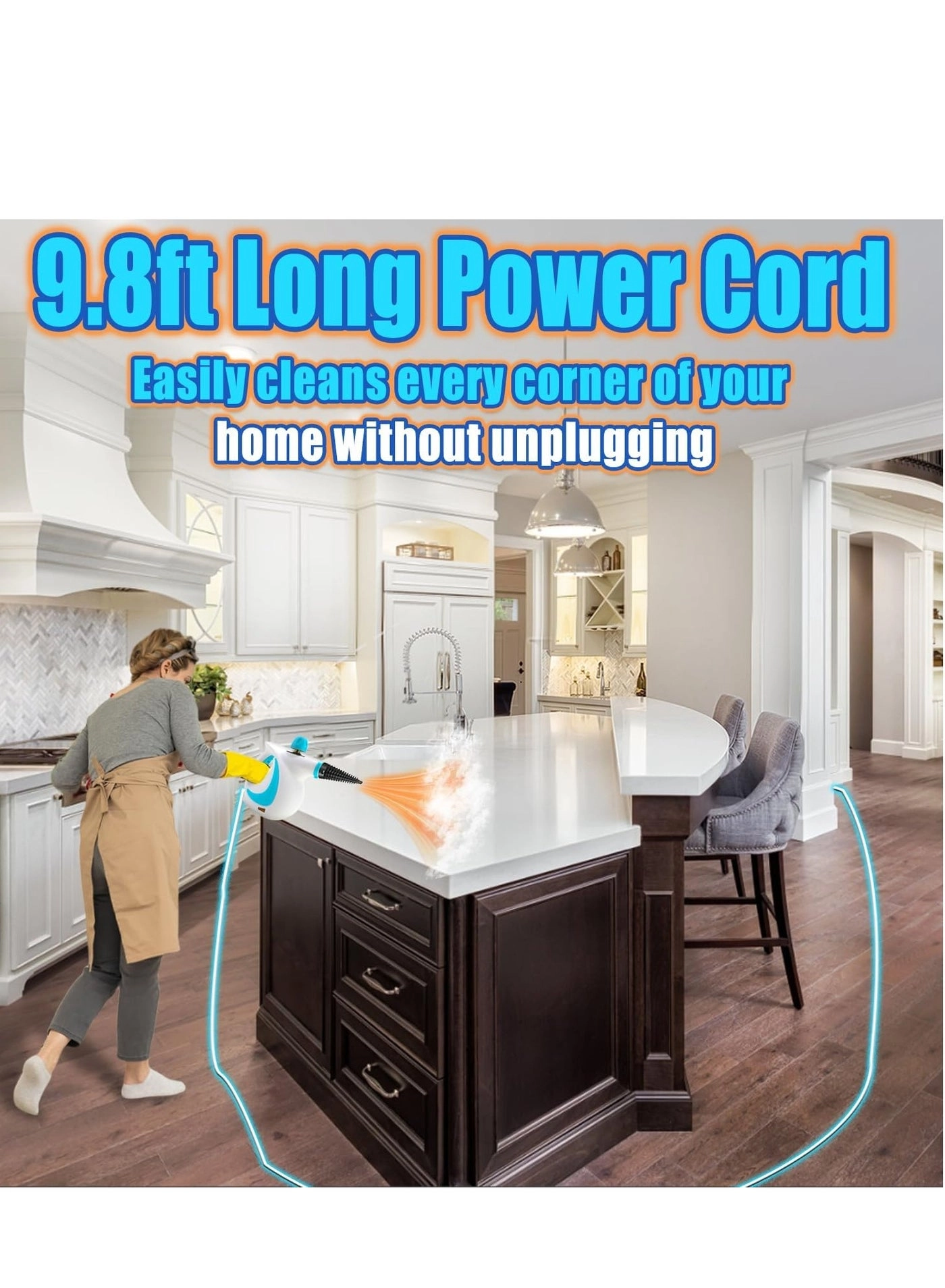 Handheld Steam Cleaner - 3.0bar 350ml