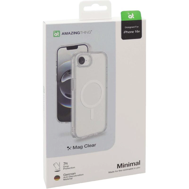 Minimal Polyurethane Back Case with MagSafe for iPhone 14 Plus