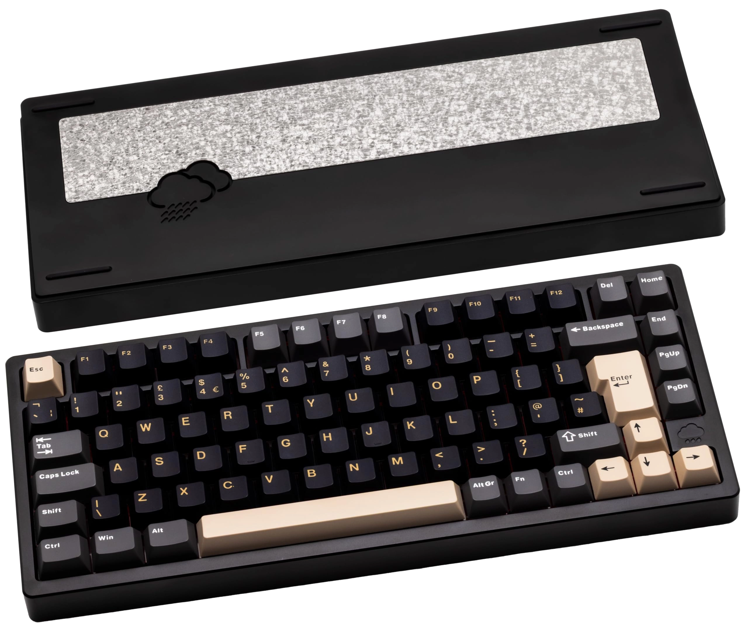 CutiePcs WOBKEY Rainy 75 - QWERTY Wired/Wireless