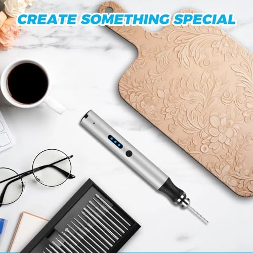 Mini Drill Pen - 3-Speed Rechargeable 30 Small Bits
