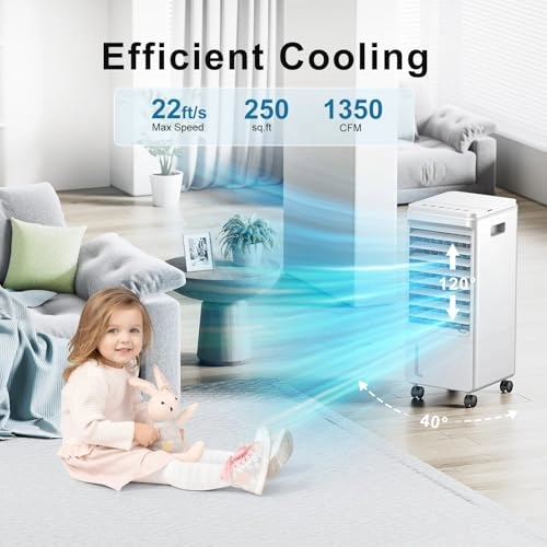 3-IN-1 Portable AC Unit - 80 watts