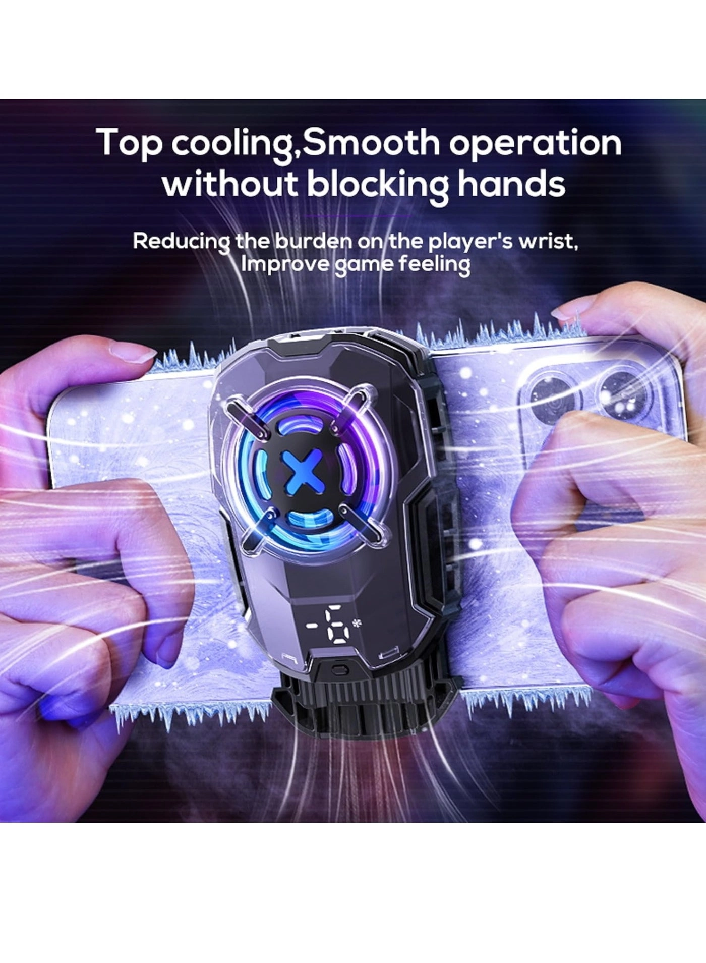 DL16 - Cell Phone Cooler 27W 2.83-3.66in
