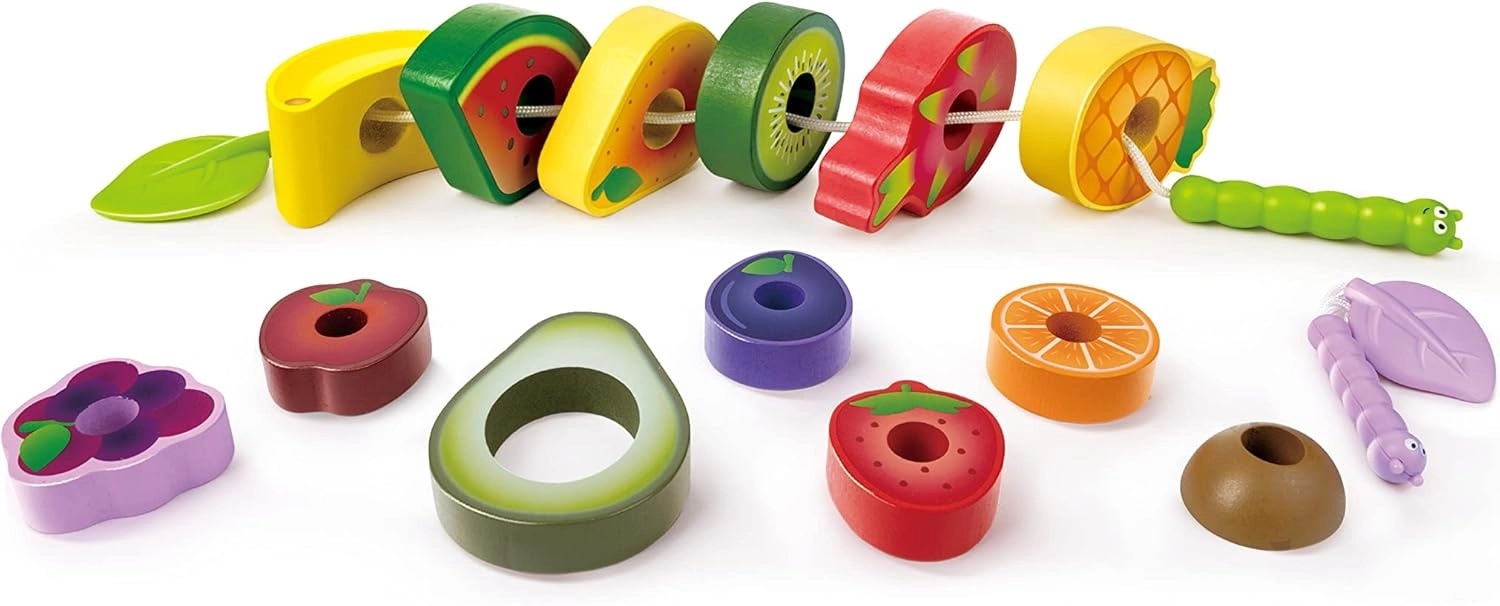 Caterpillar Fruit Feast - 18 months+ 15 pieces