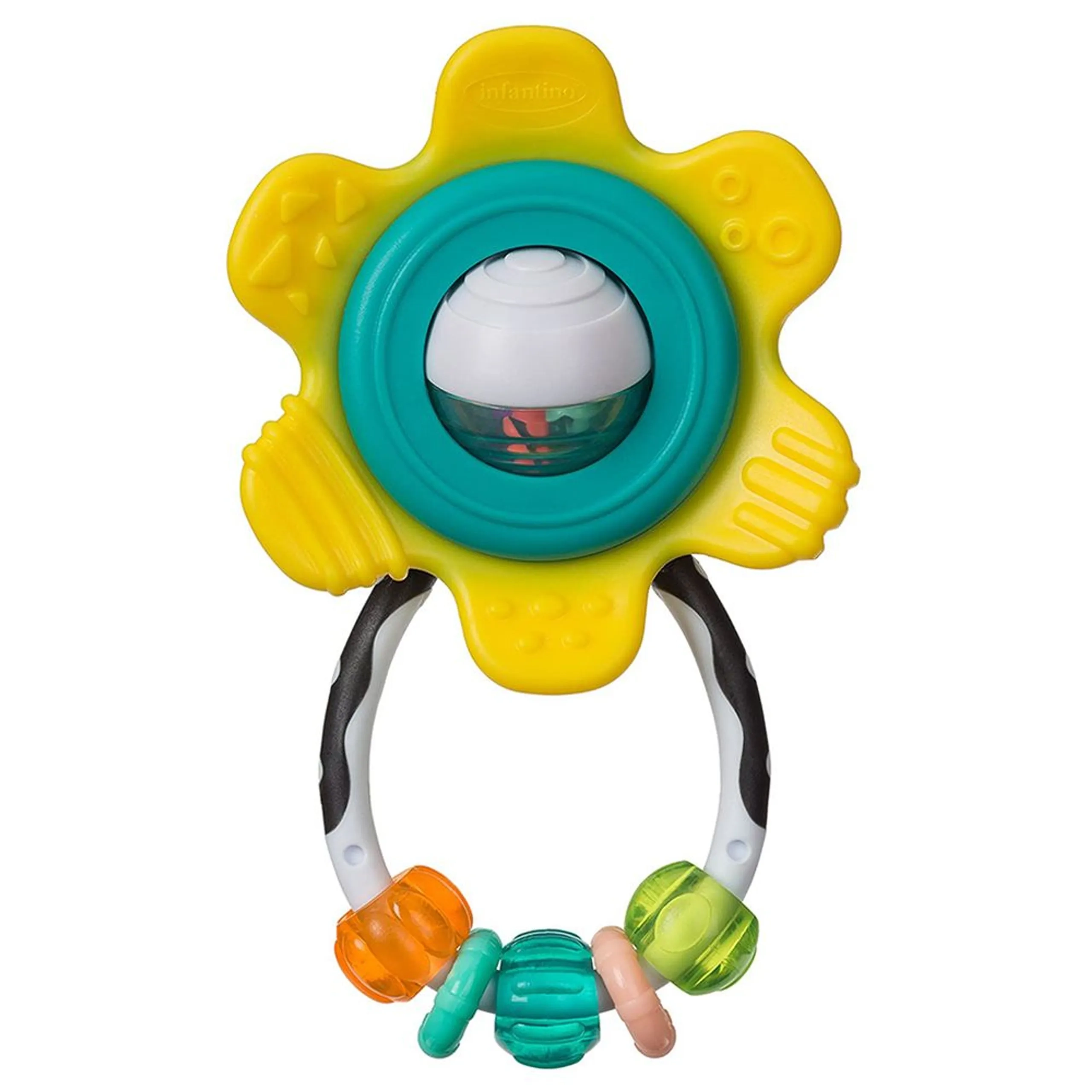 Infantino Spin & Rattle Teether - BPA-free materials