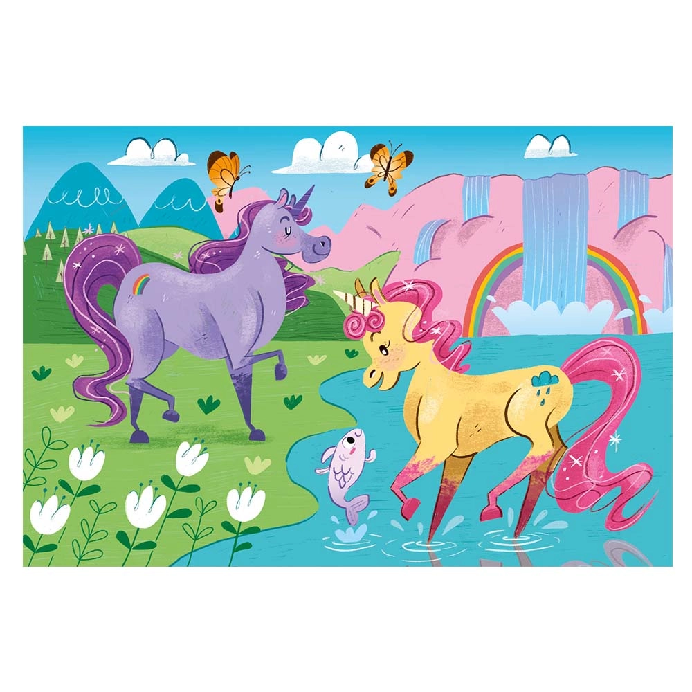 I Believe in Unicorns 2-in-1 Puzzle (ALGT-24754) - 40 pcs