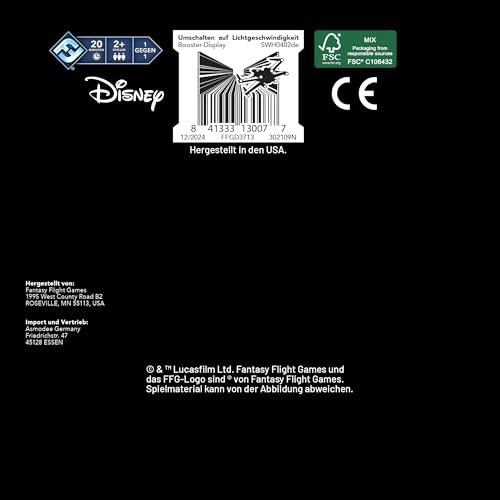 Star Wars: Unlimited: Switch to Light Speed Booster Display (German)