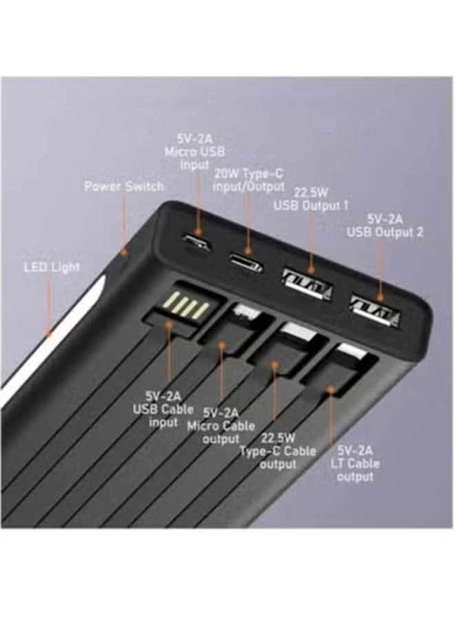 PB-10000-BK - 10,000mAh 22.5W