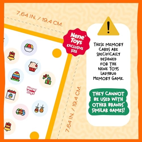 Ladybug’s Memory Game Extension - 36 months - 12 years 12 pieces