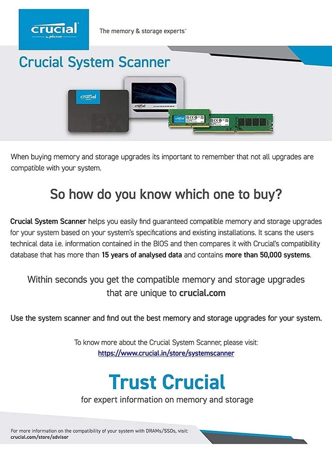 CB8GS2666 - 8GB 2666 MHz SODIMM DDR4