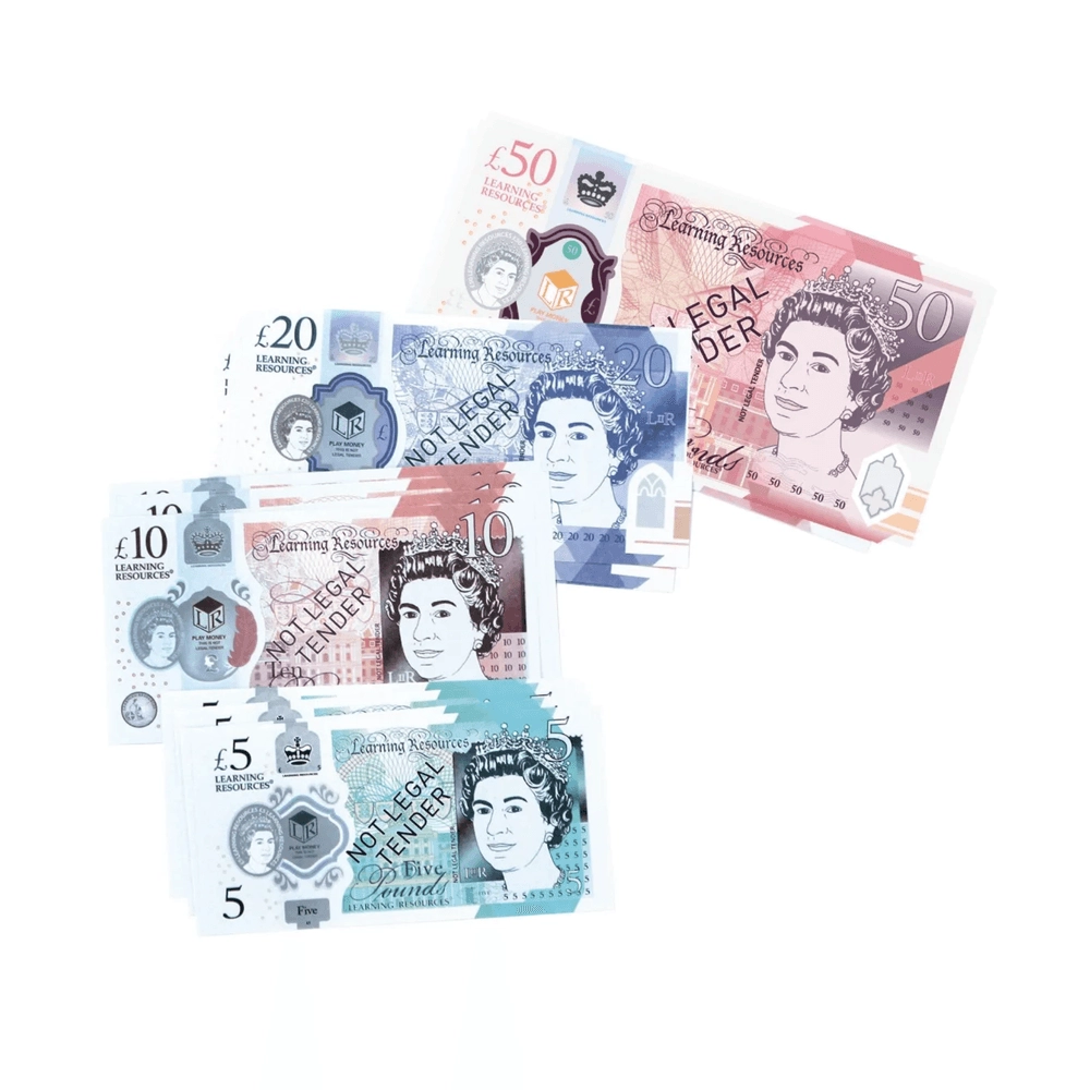 UK Money Pack - 3+ 50 pieces