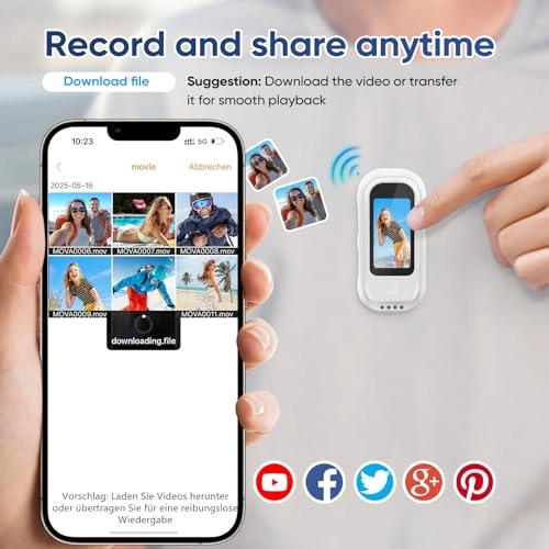 Action Camera Mini - 2.7K 1080P