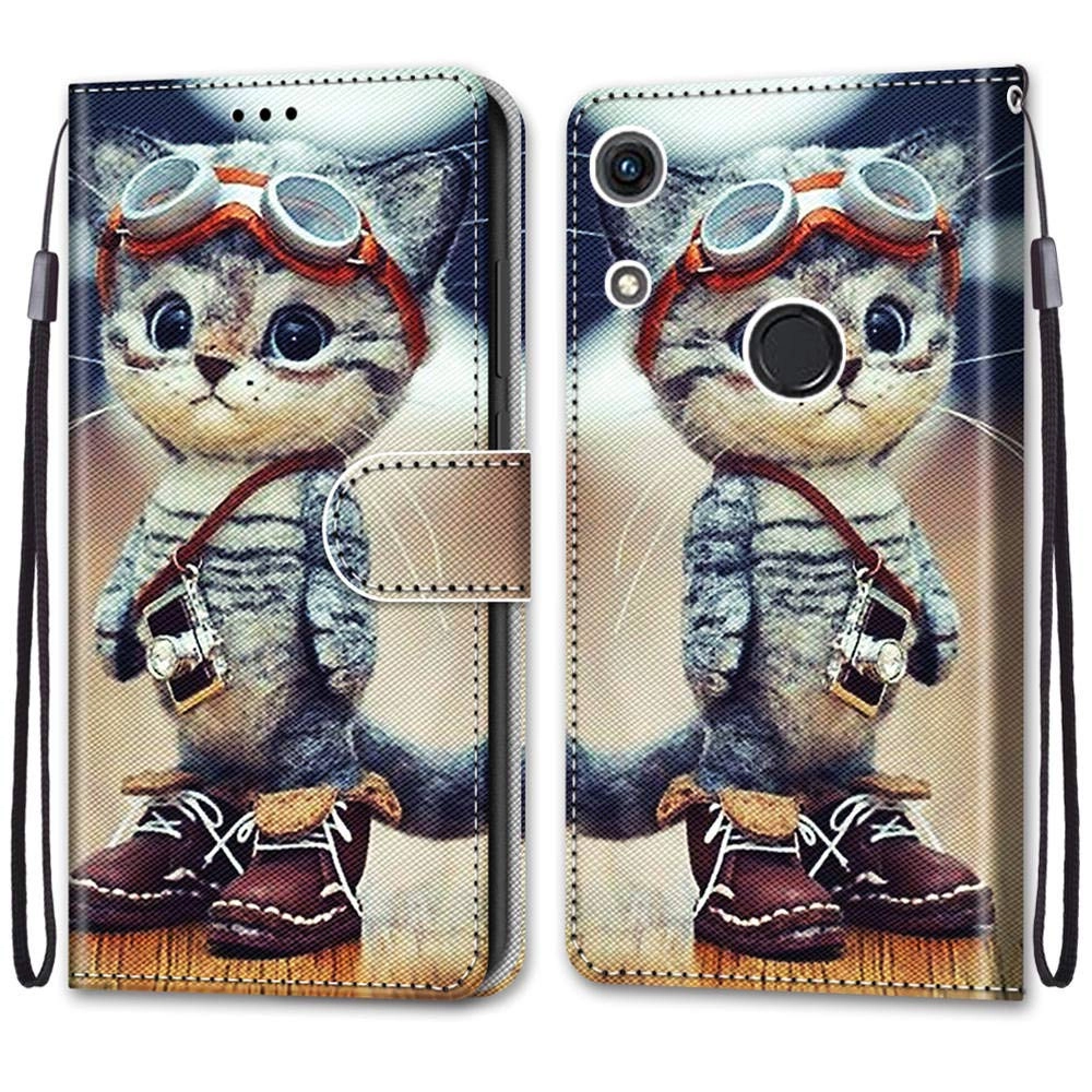 Case Leather Wallet Flip for Huawei Y6 2019 - PU Leather + Tpu