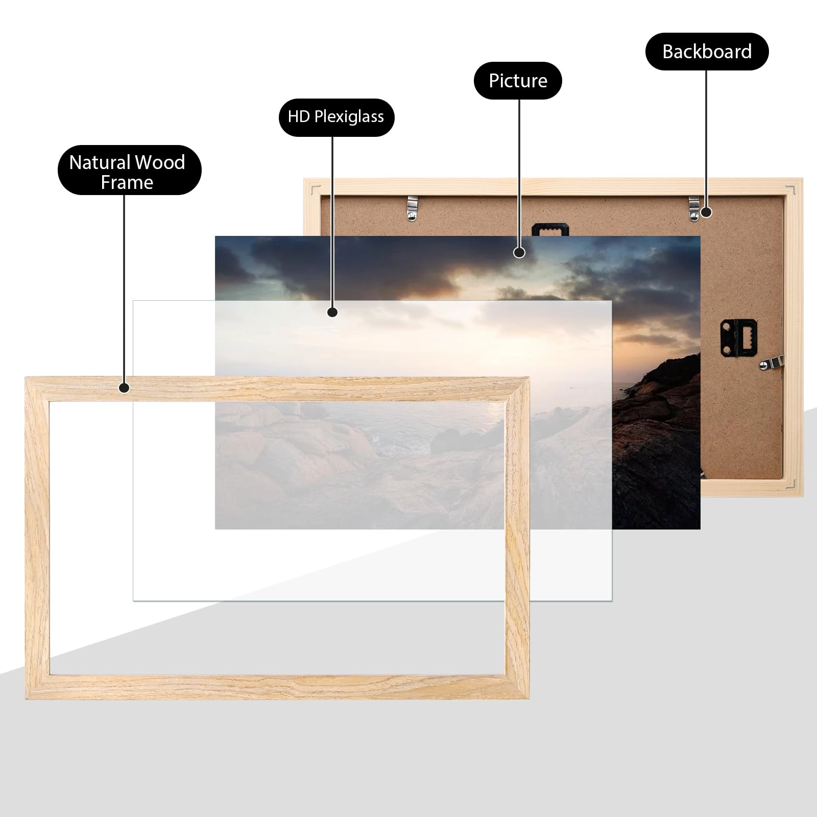 8.5x14 Picture Frame