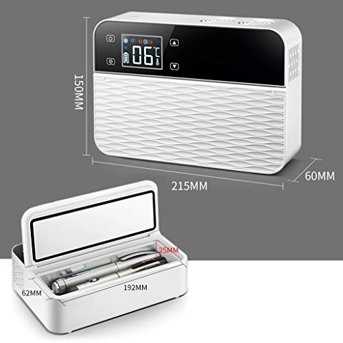 Insulin Cooler - Portable 2-8 Degrees 10200mAH