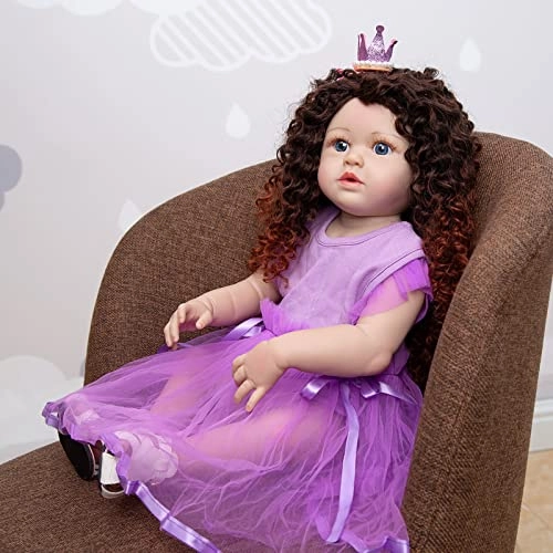 Reborn Baby Doll - 22 Inch Vinyl Girl Ages 3+