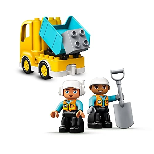 Construction Truck and Tracked Excavator (10931)