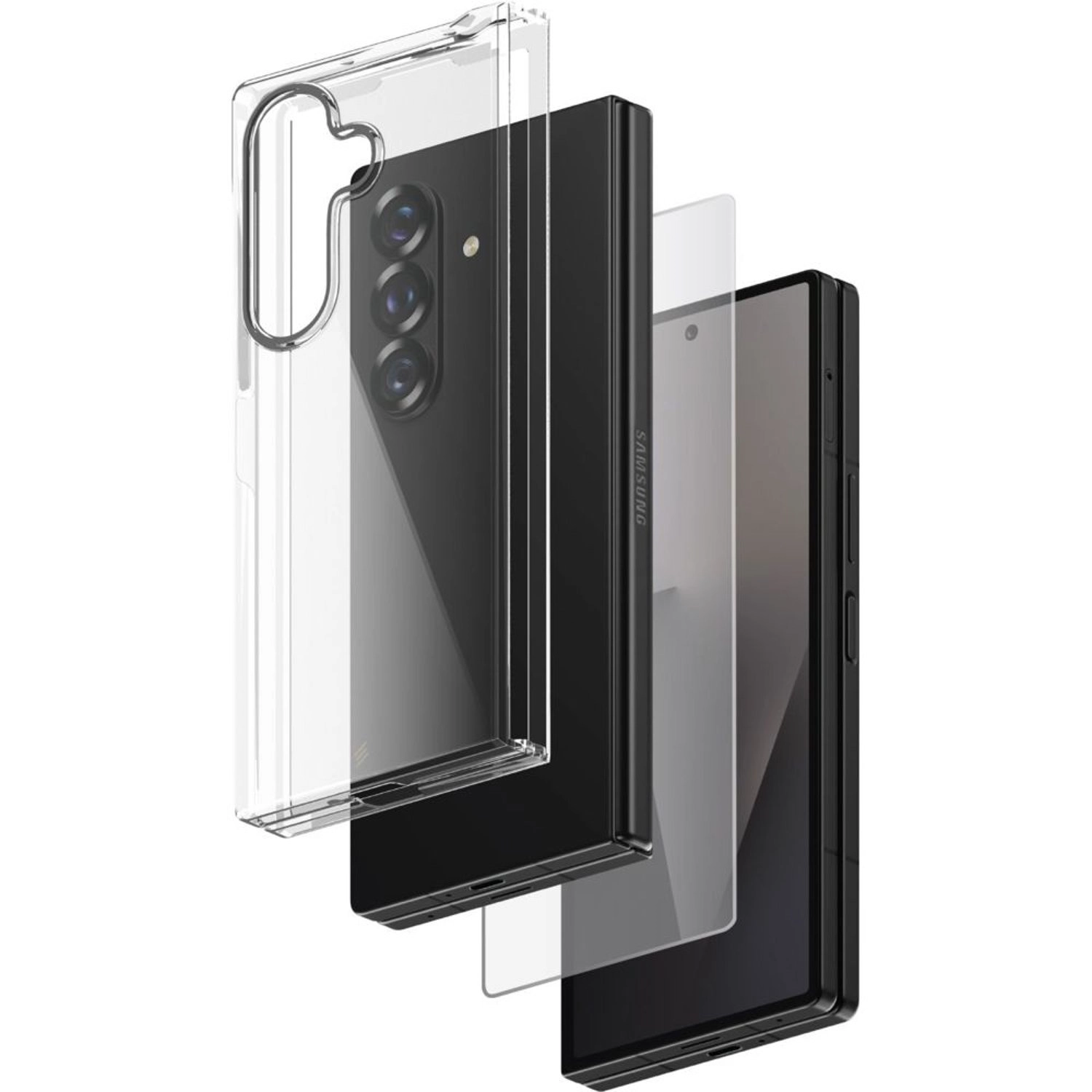 Smartix Case with Screen Protector for Samsung Galaxy Z Fold7