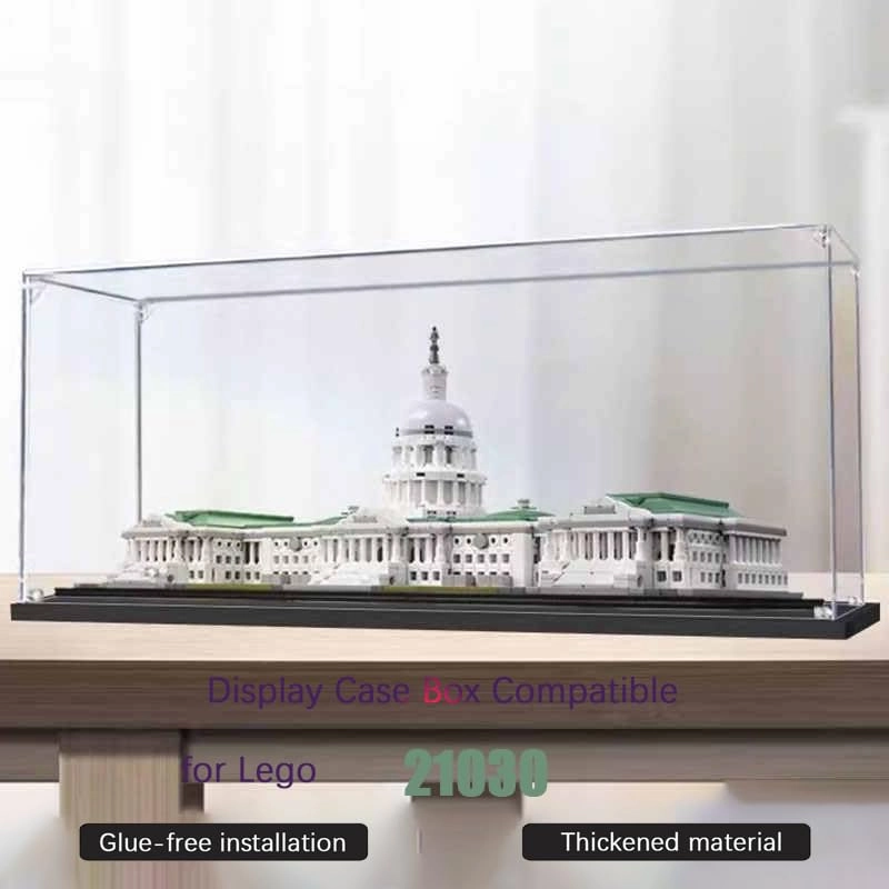Acrylic transparent display box - 50 x 24 x 20 cm 2mm