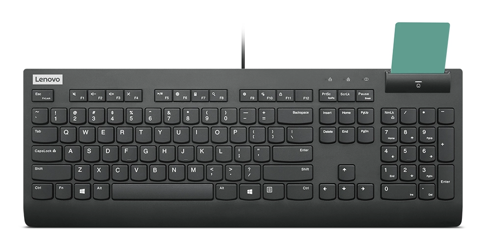 Lenovo Smartcard Wired Keyboard II - US Wired