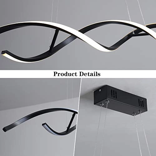 Modern Chandelier - 3000K-6000K Dimmable