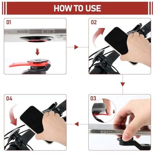 Mobile Phone Holder - Handlebar Mount 4.7-7.2 Inch