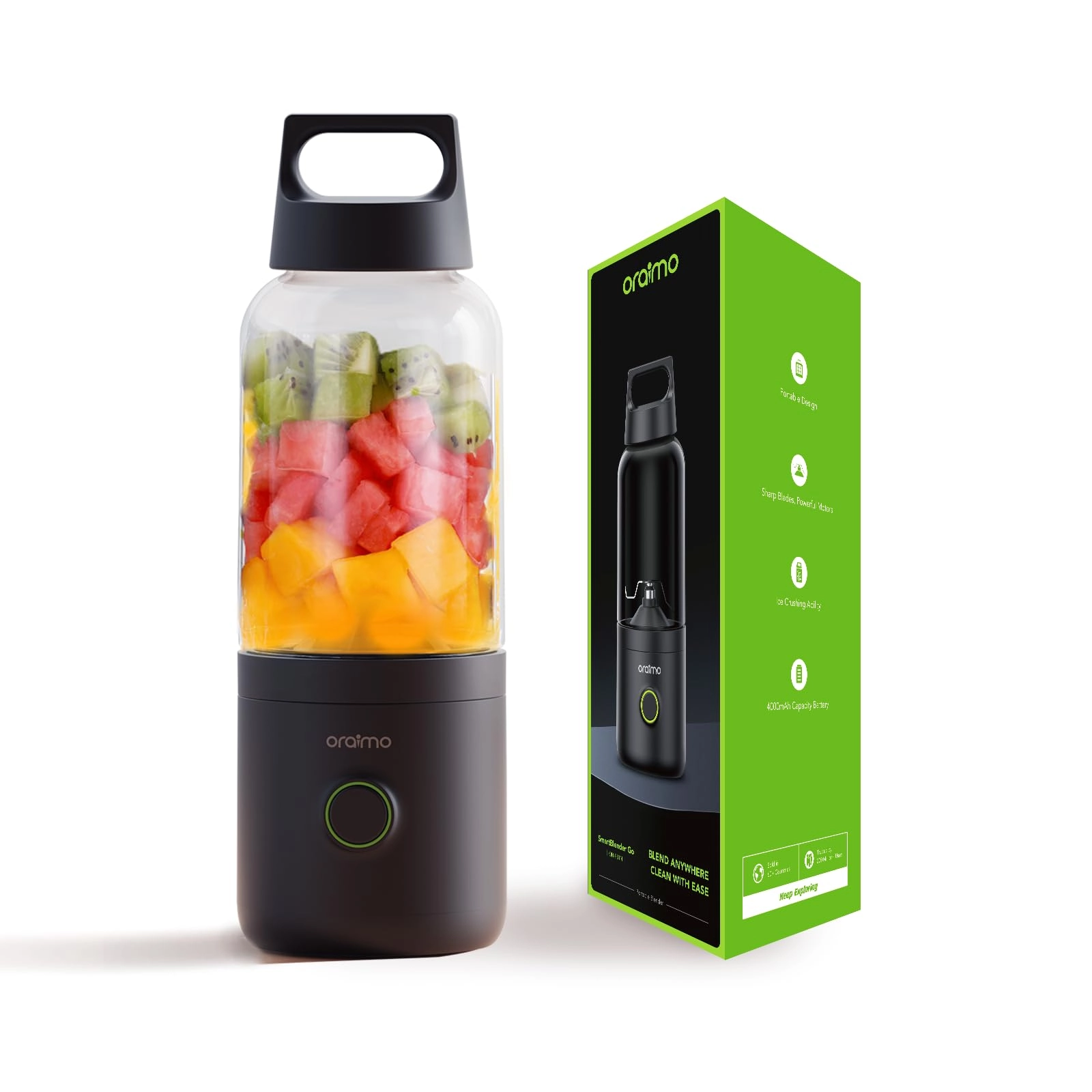 Oraimo Technology Limited Portable Blender - 500ml USB-C Rechargeable