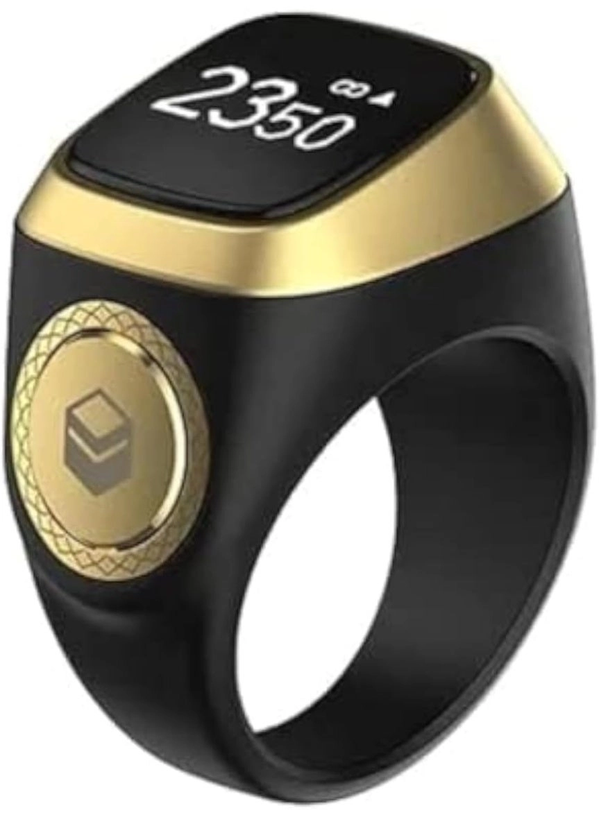 Smart Tasbih Zikr Ring - OLED display Waterproof 22mm