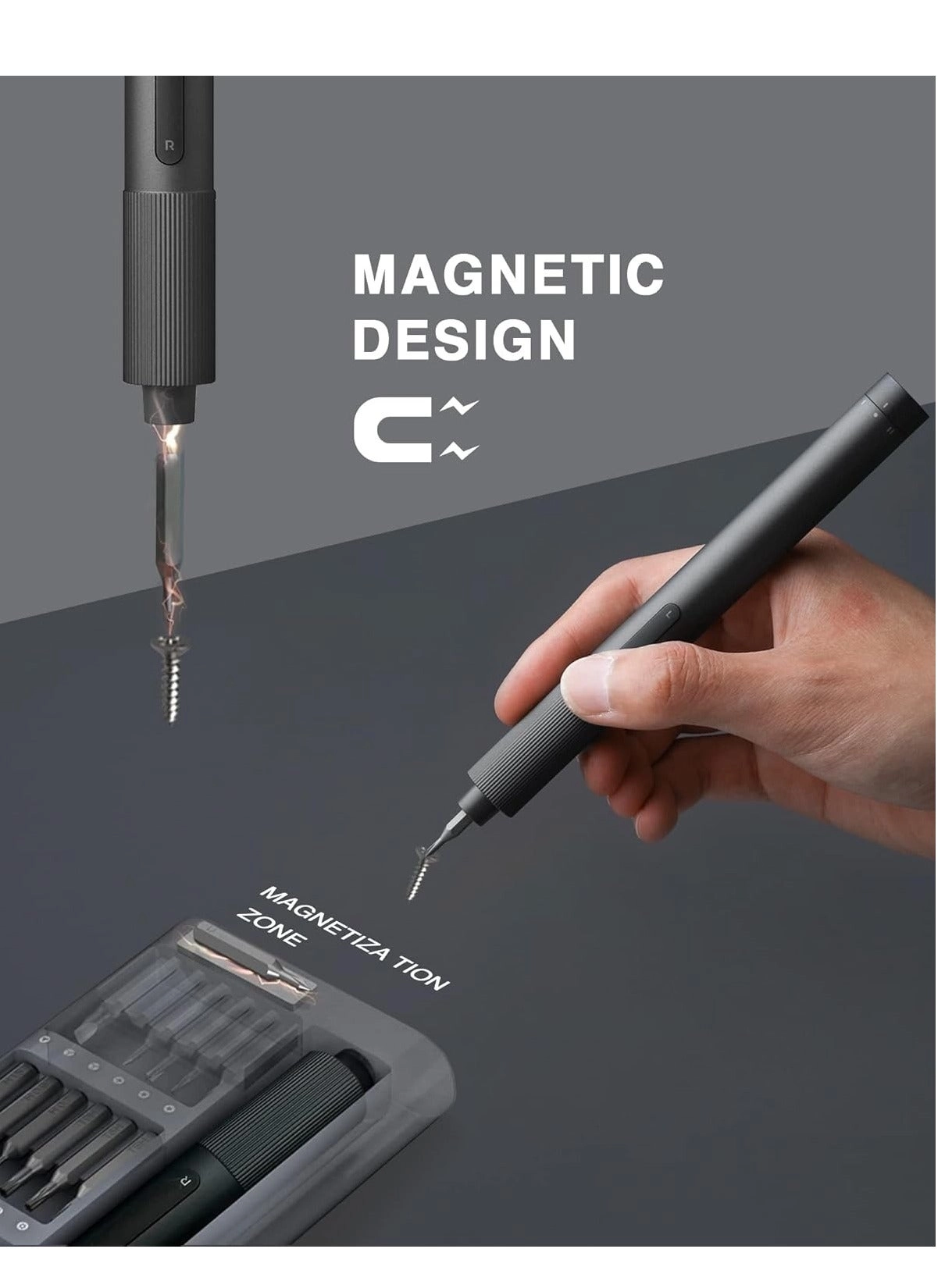 Electric Precision Screwdriver - 24 x S2 bits 170 Rpm
