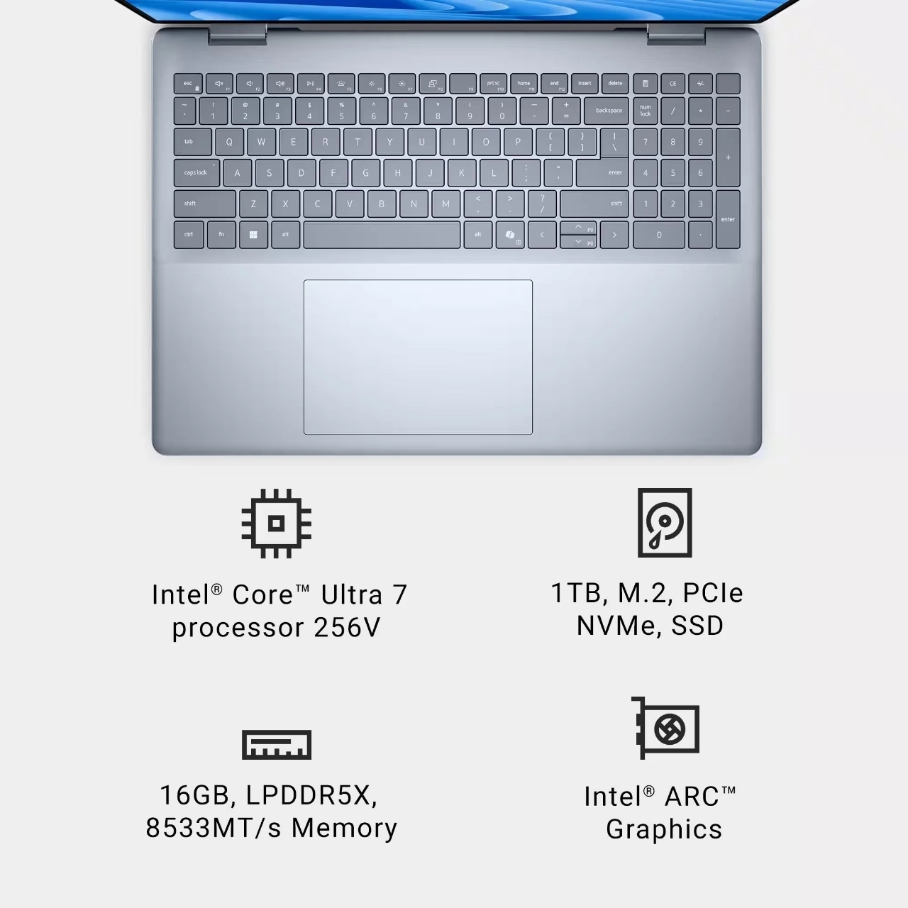 Series 2 16 Plus 2-in-1 LDB06250-7144BLU-PUS - 16'' Core Ultra 7 256V 16GB DDR5 512GB SSD