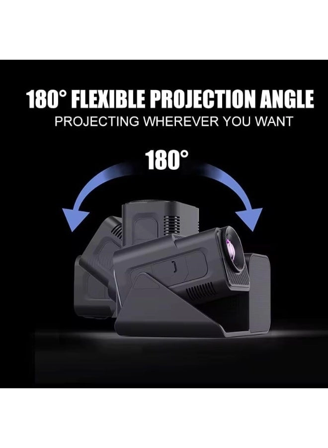 Smart Android 12 Projector Mini Projector with gaming stick 200 ANSI lumens