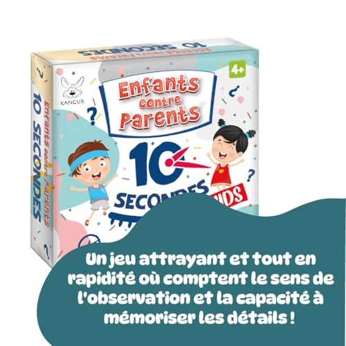 Children vs Parents - 10 Seconds Quiz Card Game