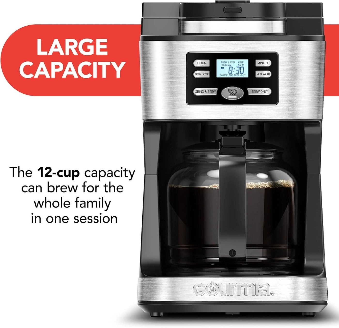 GCM3180 - 12Cup Grind & Brew