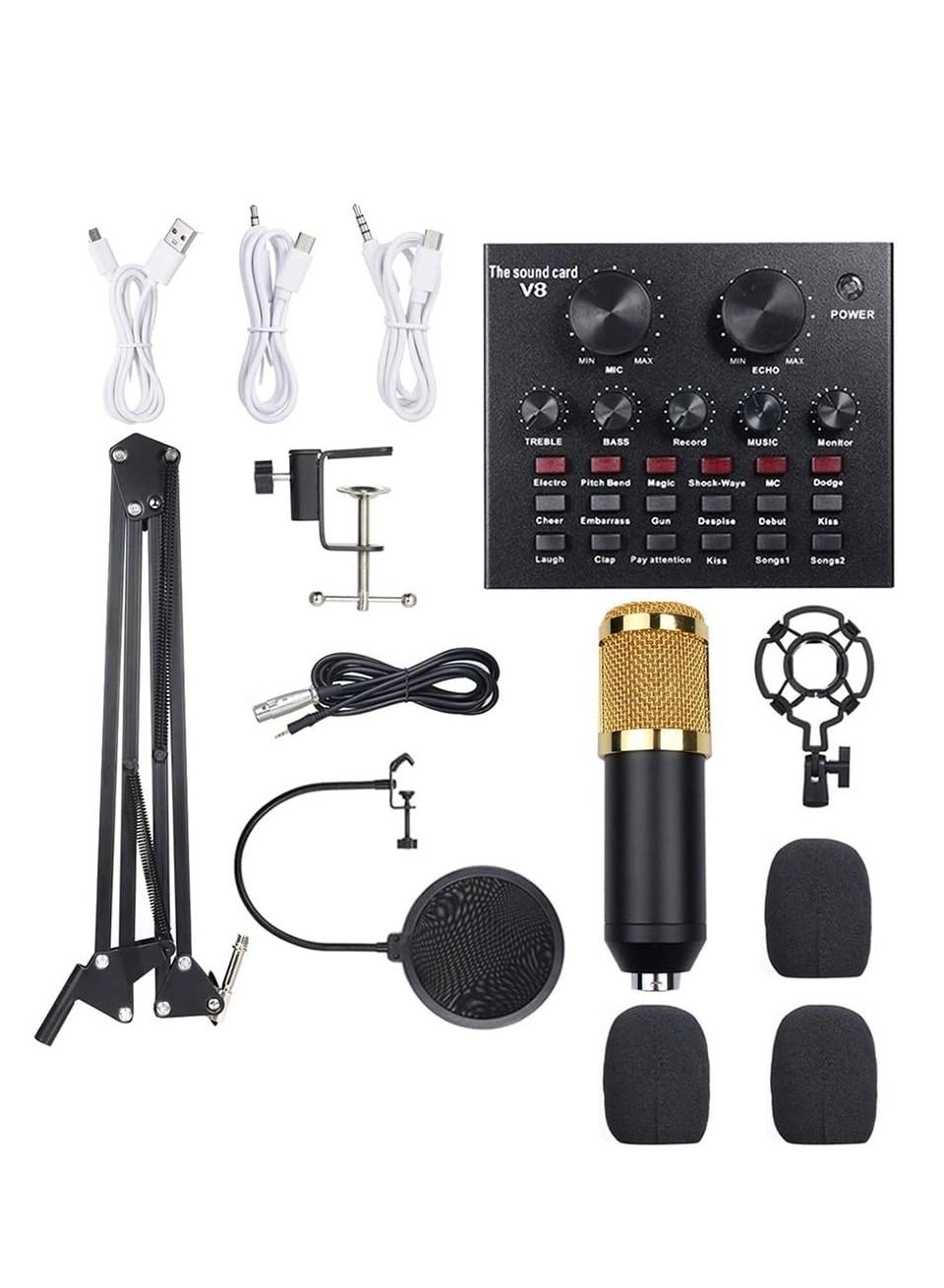Live V9 + BM800 Wireless Microphone Kit
