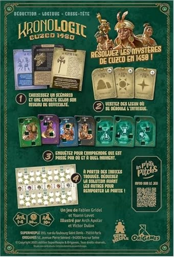 Kronologic: Cuzco 1450 + Valley of Offerings Expansion + 1 Decap (French)