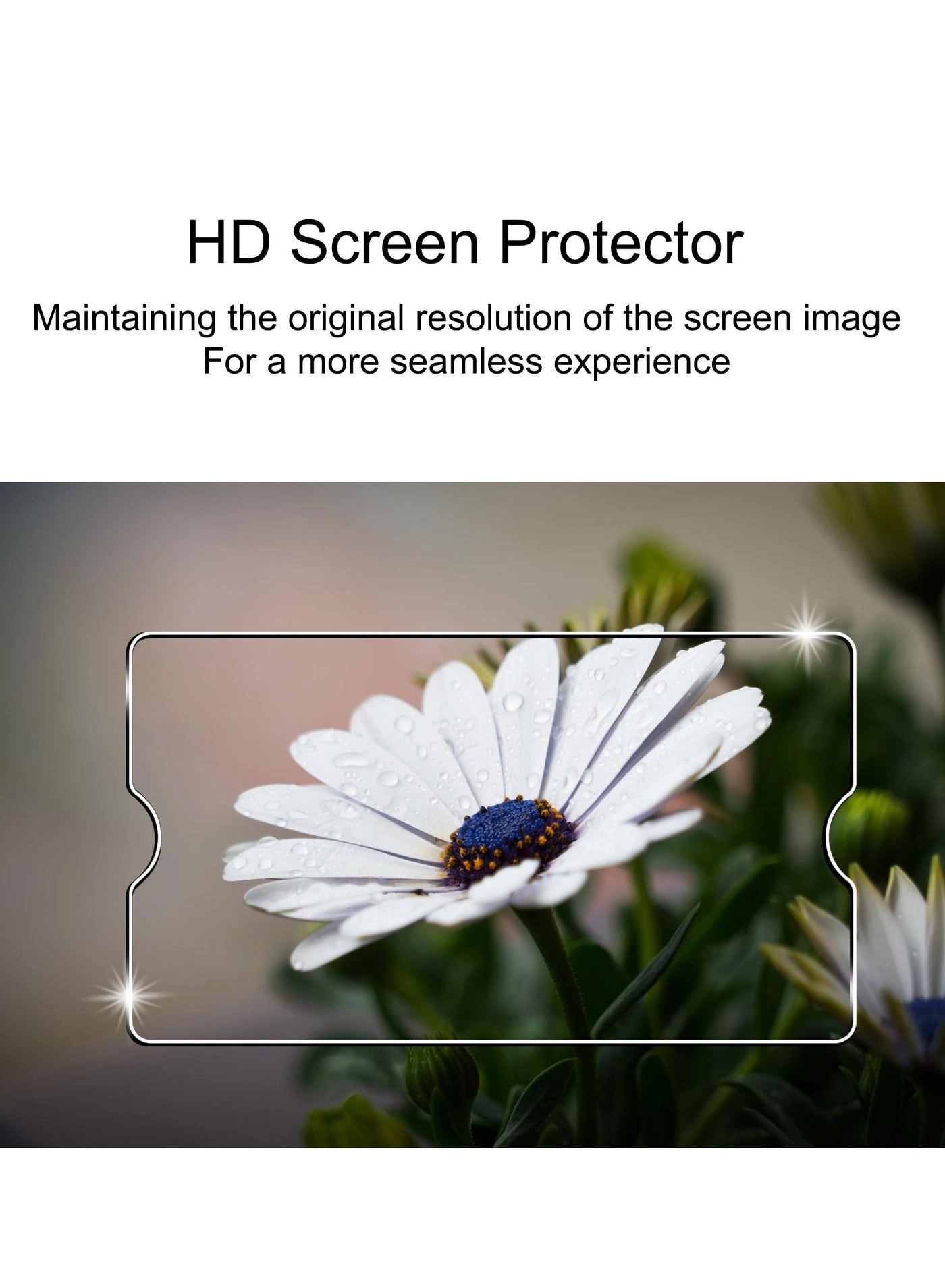 Screen Protector for Sony Playstation PS5 Portal - 2-Pack Tempered Glass Anti-Fingerprint