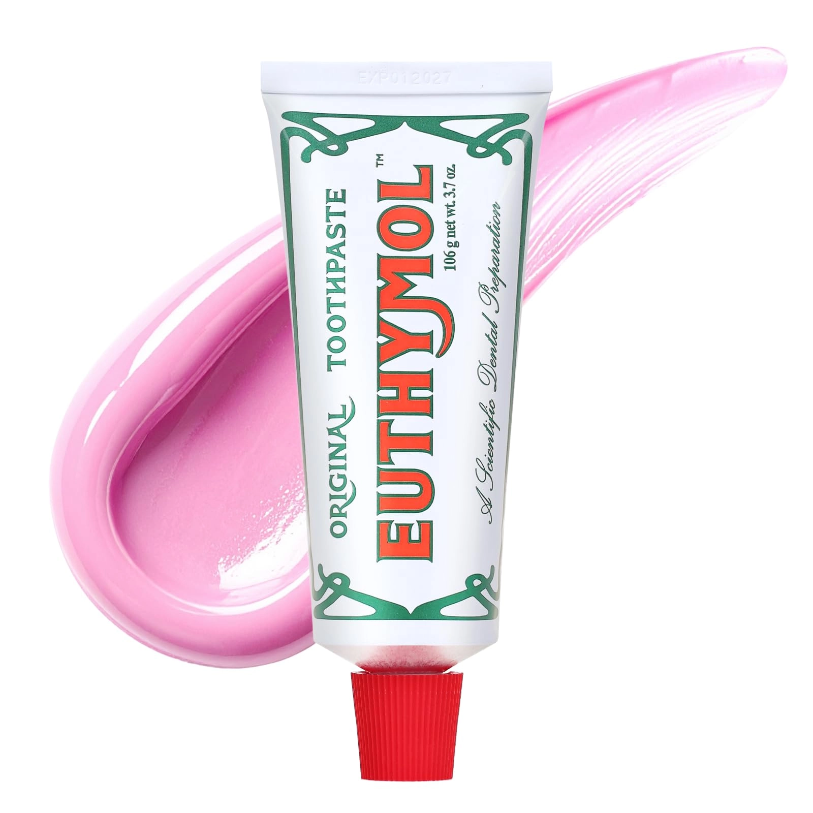 euthymol Original Pink Mint Toothpaste Adult 3.7fl oz