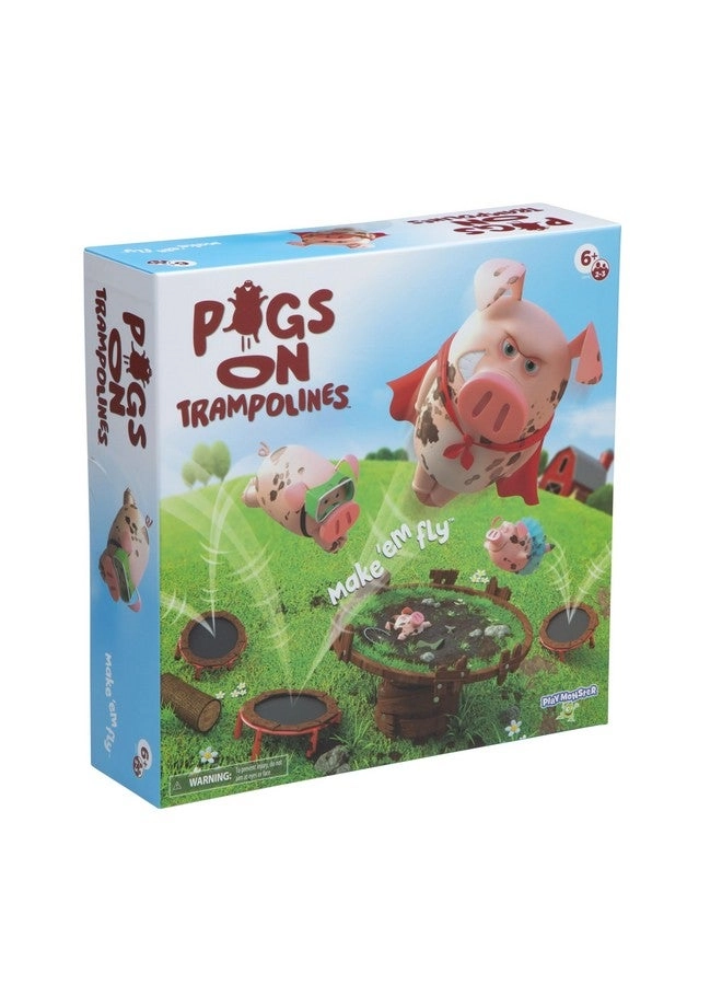 Pigs on Trampolines - Family Game Multi-Player