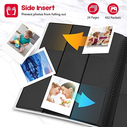 2x3" 432 Pockets PVC Photo Album