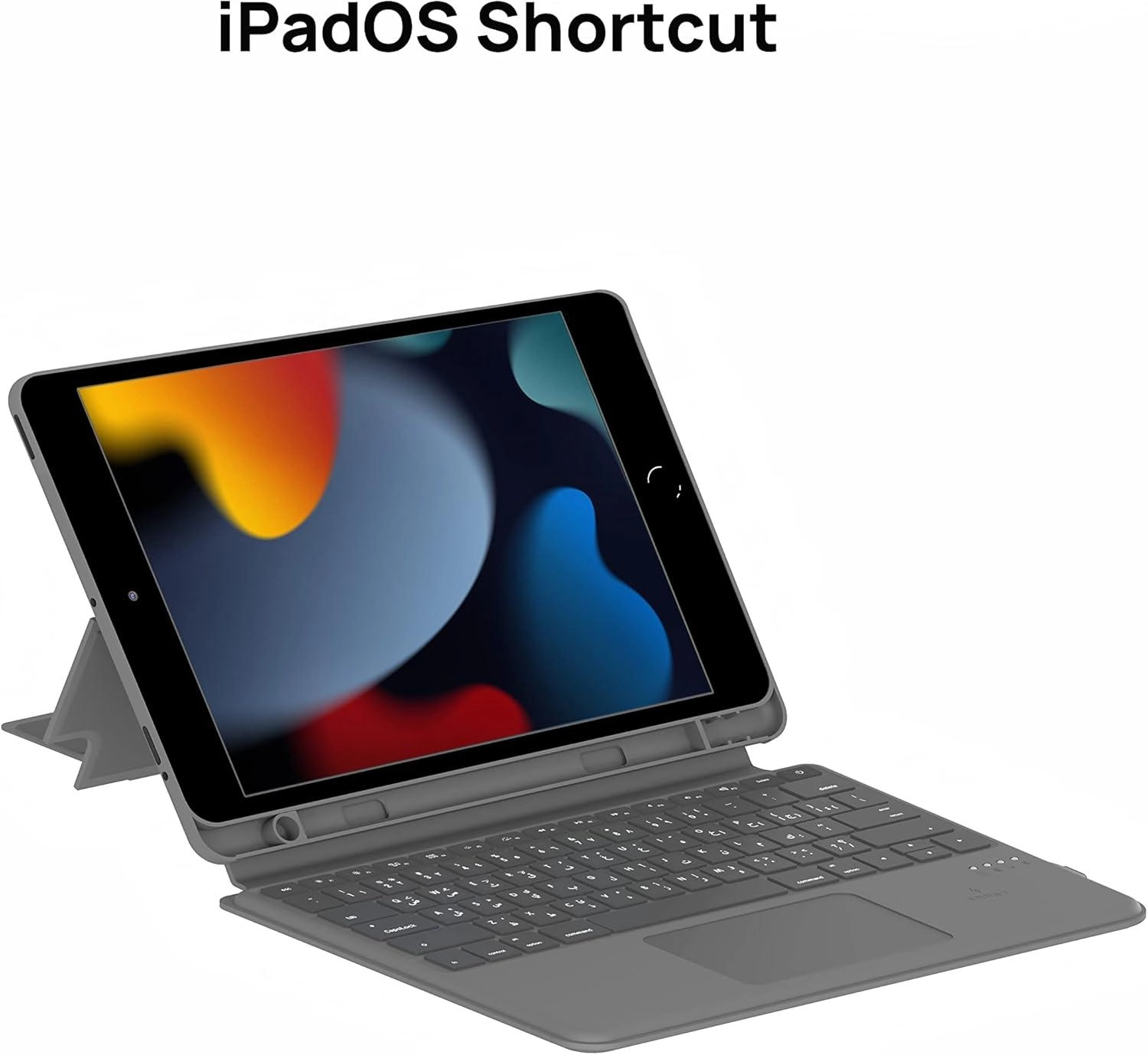 Keyboard Case with Bluetooth for iPad 10.2-inch