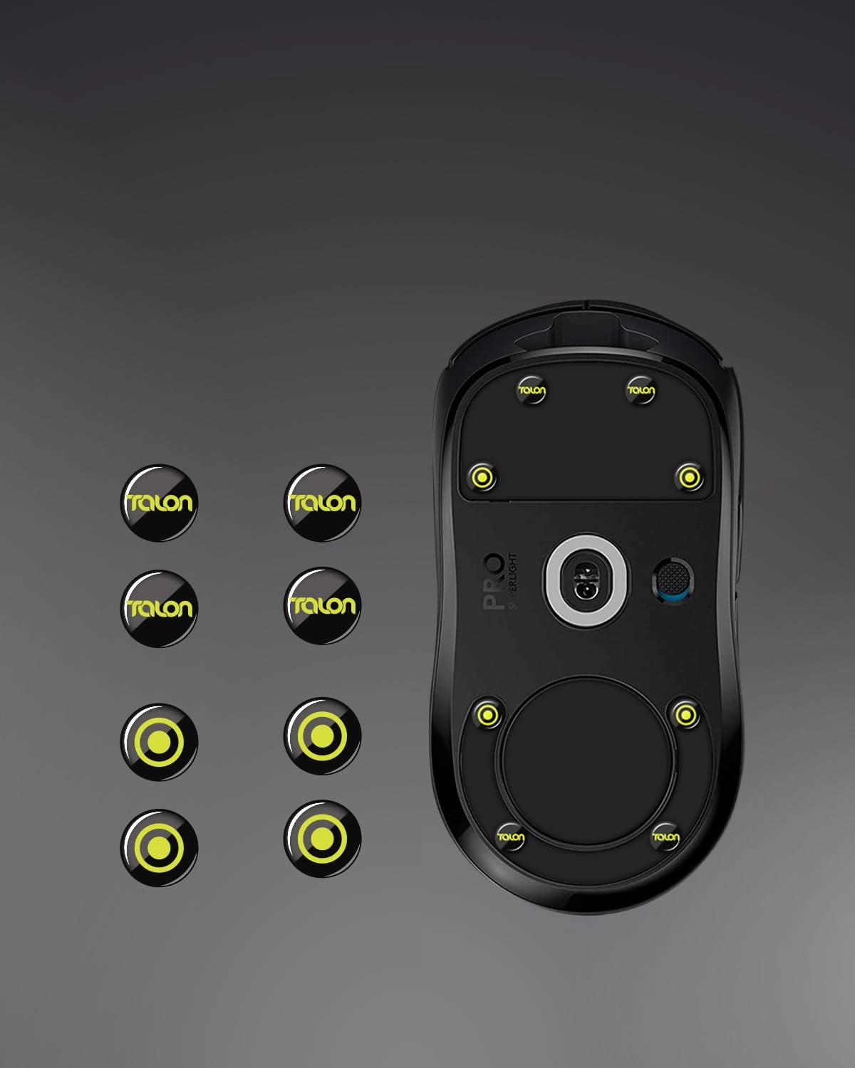 Glass Mouse Feet - G502 Wireless Black