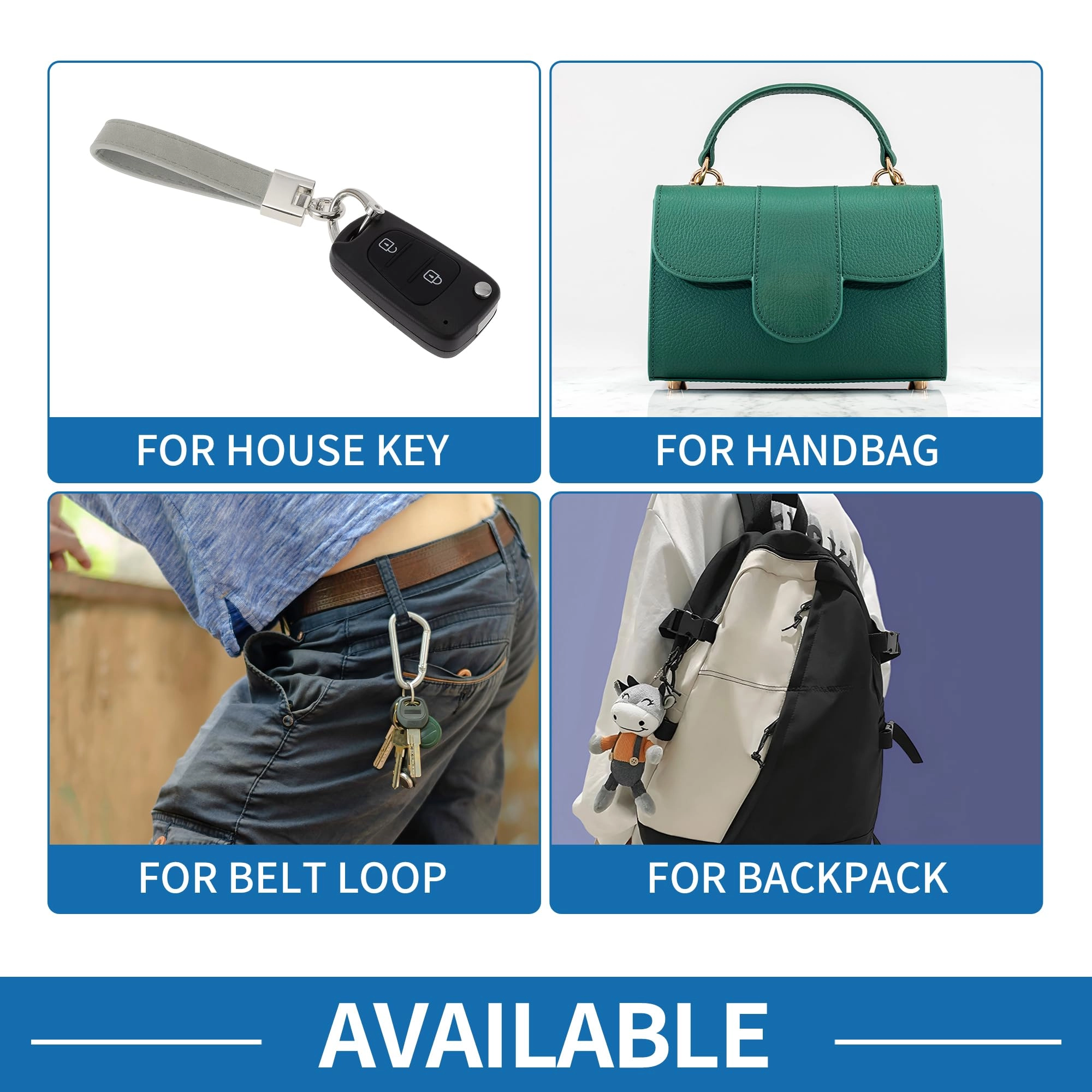 Car Keychain - Deep Blue Universal