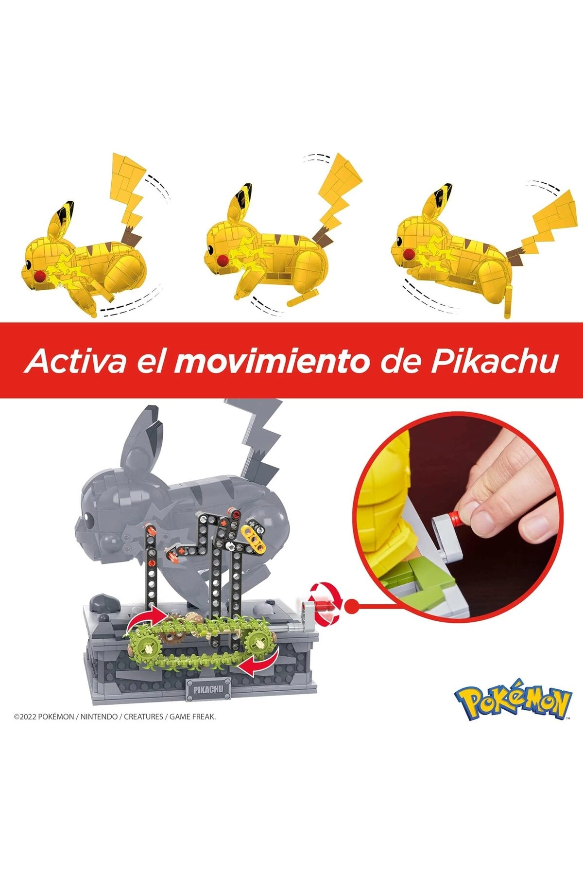 Pikachu Mechanized Building Set - 1095 pcs