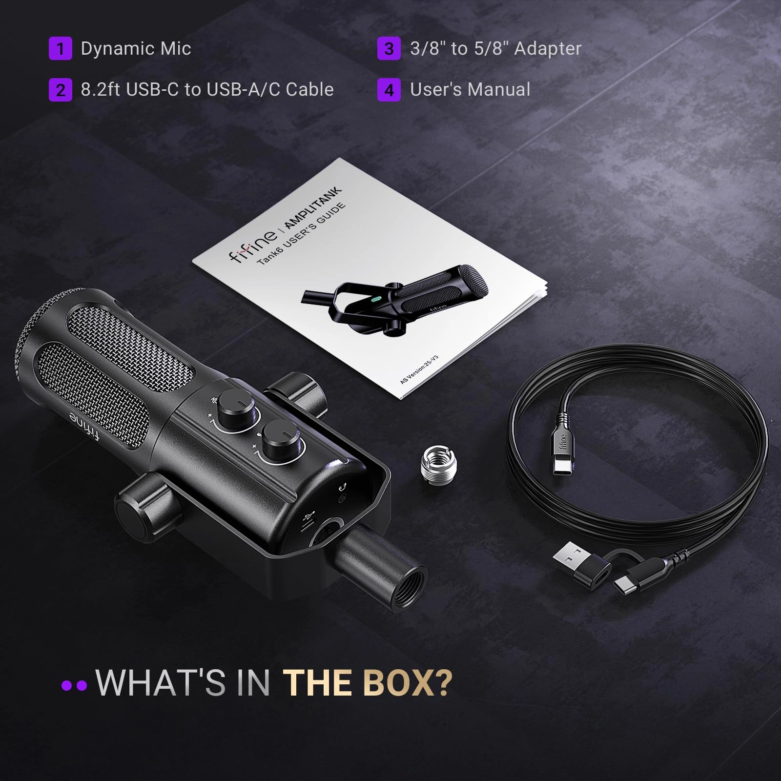 TANK6 USB+XLR Microphone