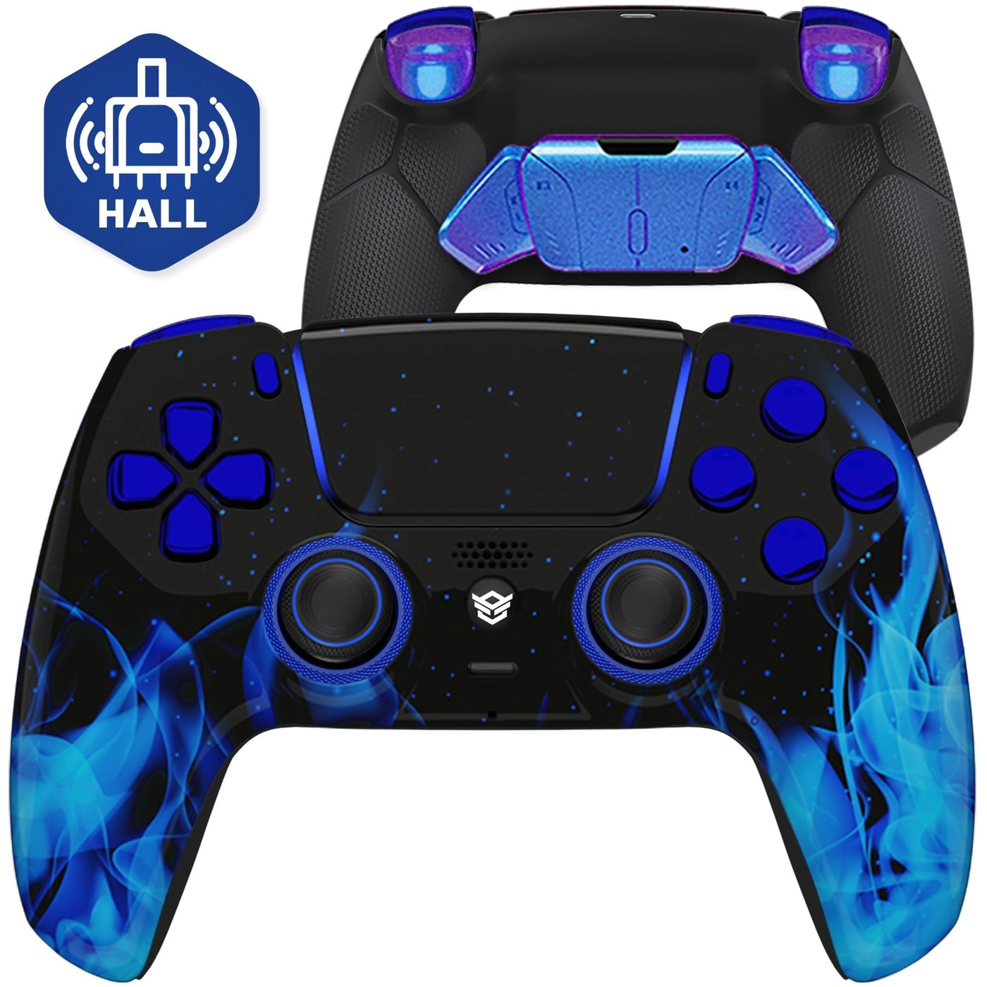 HEXGAMING RIVAL PRO - Blue Flames ps54